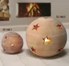 FRANK FLECHTWAREN Terracotta Kugel Sterne, groß Ø 30 cm Produktbild-Vorschau 7