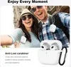 AirPods 4 Silikon Schutzhülle mit Karabiner, Soft Touch Produktbild-Vorschau 7