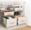 Sous l'étagère de l'évier Organiseur de cuisine Organiseur Voir les images du produit 6