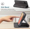 Samsung Galaxy S21 Hülle - CaseMe 013 Klapphülle - Schwarz Produktbild-Vorschau 3