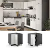 Eckunterschrank Vicco R-Line Weiß Landhaus 75.6 cm ohne Produktbild-Vorschau 3