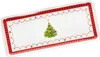 Rêve de Noël Plat à gâteau rectangulaire Porcelaine Noël Voir les images du produit 1