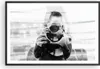 Gerahmtes Poster - Schwarzer Rahmen - Fotograf Schwarzweiß Produktbild-Vorschau 1