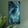Wohnzimmer Leinwand Uhr Geräuschlos Küche 30x60 Spritzen, Produktbild-Vorschau 1