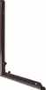 A dark brown corner bracket for a picture frame, shown against a white background. Produktbild-Vorschau