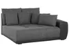 BELIANI Sofa szaro-czarna 4-osobowa dodatkowe poduszki Podgląd zdjęcia produktu 6