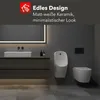 BELVIT Urinal mit Sensor Rückwandanschluss 30x59x33,5 cm – Produktbild-Vorschau 4