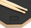 Drum Practice Pad, 2-seitig leises Übungspad mit Produktbild-Vorschau 5