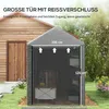 Outsunny Garagenzelt, 1,2x1,79x1,65 m Lagerzelt mit Produktbild-Vorschau 6
