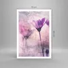 Poster - Poster ohne Rahmen - Blumen Rosa Vintage - 70x100 Produktbild-Vorschau 4