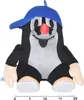 Plüschfigur Der kleine Maulwurf mit Basecap blau, sitzend Produktbild-Vorschau 3
