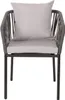 A single outdoor chair with cushions, presented against a white background. Anteprima dell’immagine prodotto