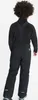 A child wearing black ski pants with suspenders, viewed from the back. Produktbild-Vorschau