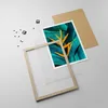 Gerahmtes Poster - Rahmen in heller Eiche - Blumen Tropen Produktbild-Vorschau 4