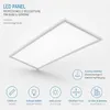 LED Panel 60x30cm Kaltweiß 6000K Deckenleuchte Bürolampe Produktbild-Vorschau 1