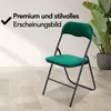 Infinity Goods Klappstühle – 4er-Set – Klappstühle – Samt – Produktbild-Vorschau 2