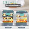 Zimilo Elektrische Lunchbox 3.5L mit Edelstahl Behälter: Produktbild-Vorschau 2