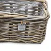 Panier à plantes en rotin naturel avec film plastique, pour Voir les images du produit 3