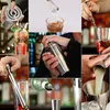 Cocktail Set aus Edelstahl mit Ständer Premium Edelstahl Produktbild-Vorschau 5