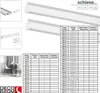 1-lauf Gardinenschiene Innenlauf Minimal Weiß – 340cm Produktbild-Vorschau 3