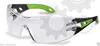 uvex Schutzbrille pheos supravision excellence schwarz/grün Produktbild-Vorschau 2