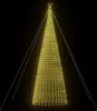 vidaXL Choinka LED 1544 diody LED ciepły biały 500 cm Podgląd zdjęcia produktu 3