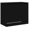 vidaXL Armoire à chaussures noire 80x42x69 cm Bois Voir les images du produit 4