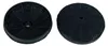 Two black circular carbon filters for a kitchen hood. Produktbild-Vorschau