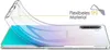 A clear phone case is shown on top of a Samsung Galaxy Note 10. Produktbild-Vorschau