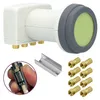 GSS Helios Quad LNB + 8X F-Stecker, mit LTE Abschirmung & Produktbild-Vorschau 1