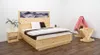 Doppelbett Nizza 160 x 200 cm in Buche Nuss gebeizt und Produktbild-Vorschau 3