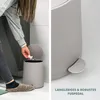eluno Kosmetikeimer TESERO, Treteimer 4 Liter Produktbild-Vorschau 5