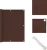 vidaXL Balkon-Sichtschutz Braun 120x500 cm Oxford-Gewebe -  Produktbild-Vorschau 1