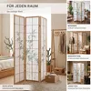 Homestyle4u Paravent Raumteiler 3 teilig Holz Natur Produktbild-Vorschau 5