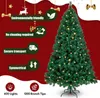 Sapin de Noël artificiel Jayseuw 210cm avec 1200 pointes Voir les images du produit 3