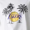 T-shirt NBA Los Angeles Lakers New Era Palm tree Blanc Voir les images du produit 6