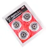 PU 84x24 82A WEISS MATT (4 Stk.) + ABEC-9 CHROME (8 Stk.) Produktbild-Vorschau 2