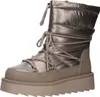 A single beige and gray winter boot is shown against a white background. Produktbild-Vorschau