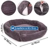 Hundebett Cordo · dunkelgrau · M · ca. 115 x 100 x 20 cm Produktbild-Vorschau 2