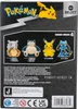 The back of a Pokémon Select Series 4 toy packaging showing four different Pokémon figures: Cubone, Snorlax, Pikachu, and Riolu. Náhled obrázku produktu