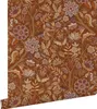 ESTAhome carta da parati fiori retrò vintage marrone Anteprima dell’immagine prodotto 1