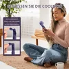 Tragbarer persönlicher Mini-Ventilator, faltbar, kleines Produktbild-Vorschau 6