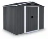 Aga Casetta da giardino 248x193x179 cm Grigio scuro Anteprima dell’immagine prodotto 1