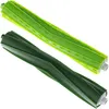 Two vacuum cleaner brush rolls, one bright green and one dark green, are shown against a white background. Produktbild-Vorschau