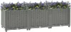 vidaXL Podwyższone łóżko 120x40x38 cm Polipropylen Podgląd zdjęcia produktu 1