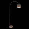 Lampa podłogowa łukowa FLORIS, metalowa, srebrna, 177 cm Podgląd zdjęcia produktu 9