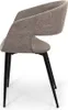 Milton & Oldbrook Esszimmerstuhl Pula Taupe Produktbild-Vorschau 2