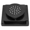 Metall Solar Laterne schwarz 25 LED warm weiß - 45 x 22 cm Produktbild-Vorschau 5