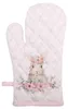 Clayre & Eef Ofenhandschuh 18x30 cm Rosa Baumwolle Produktbild-Vorschau 1