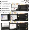 Leder Geldbörse Herren RFID Portemonnaie Echtleder Produktbild-Vorschau 4